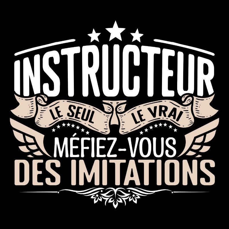 Instructeur le seul Instructeur le vrai Instructeu
