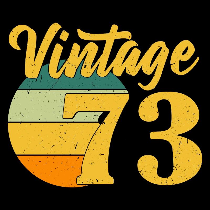 1973 Naissance Vintage Geburtstg Retro
