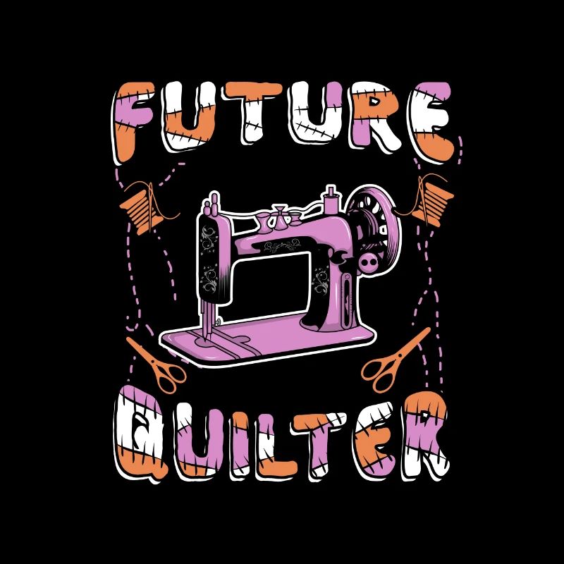 Quilten Humor Future Quilter Geschenk