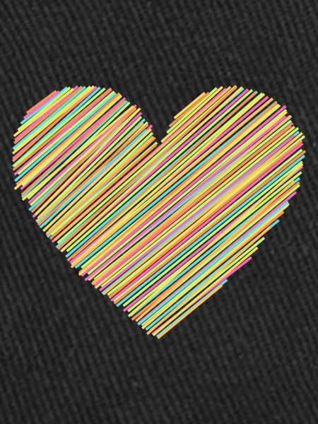 Buntes Herz