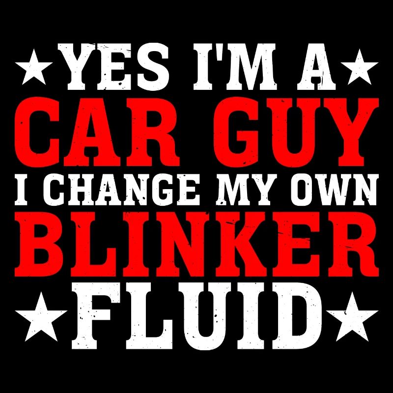 Yes I'm A Car Guy, I Change My Own Blinker Fluid 2