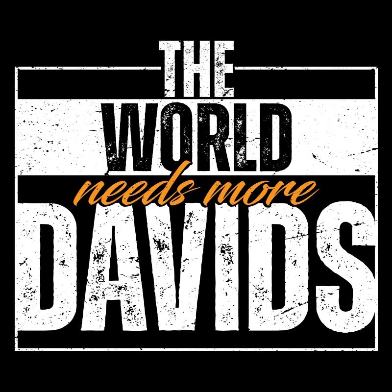 Le monde a besoin de plus de Davids