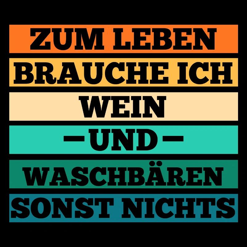 Wein Waschbär