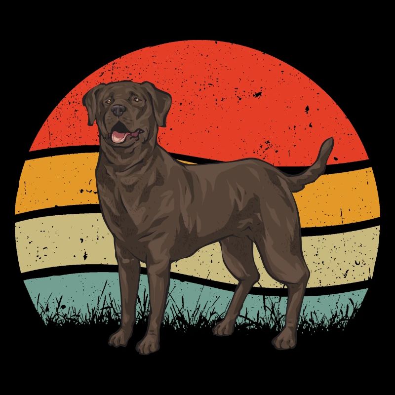 Chocolate Brown Labrador Retriever Dog
