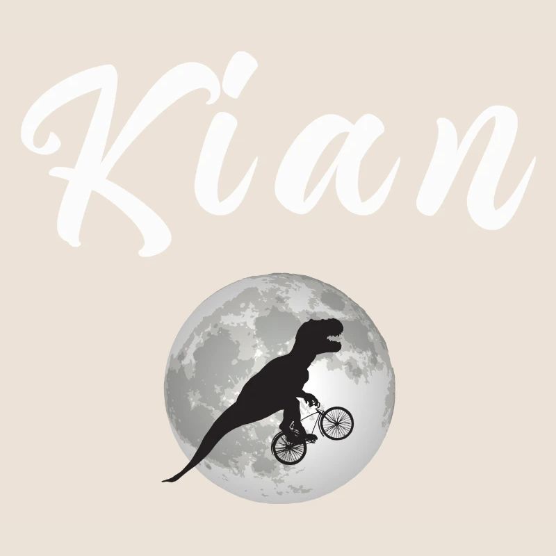 KIAN - Beautiful boy name with dinosaur