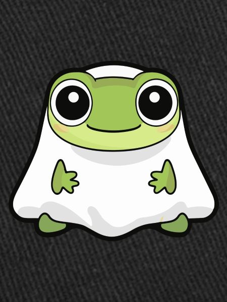 Frog Halloween Funny Ghost