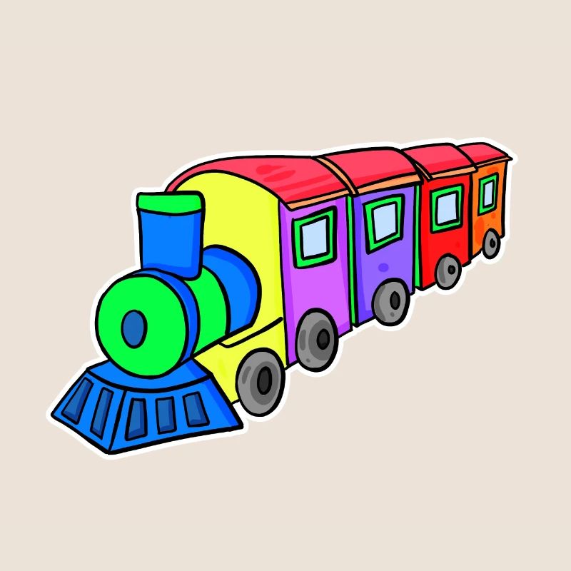 Eisenbahn Dampflok Kinder