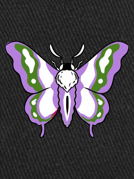 Genderqueer Pride Moth