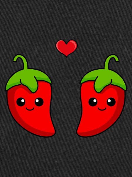 Chilli Paar Liebe Comic