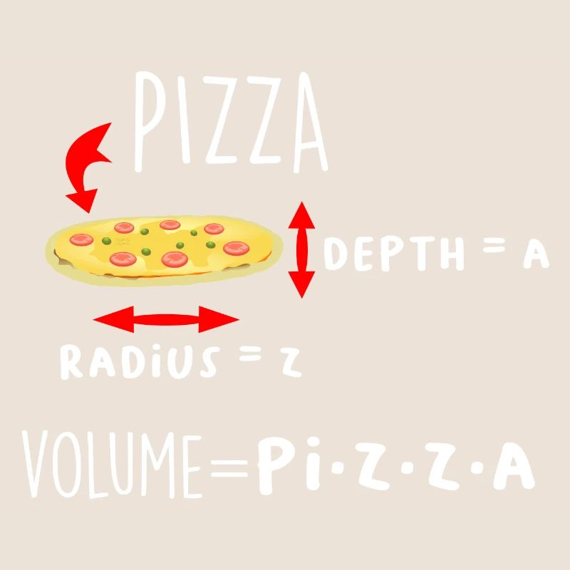 Pizza et Maths Meme Drôle Professeur de Maths