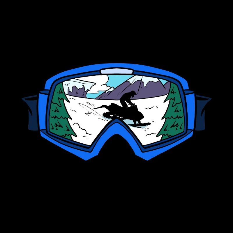Motor Slede Snowmobiling Goggles Snowmobiler