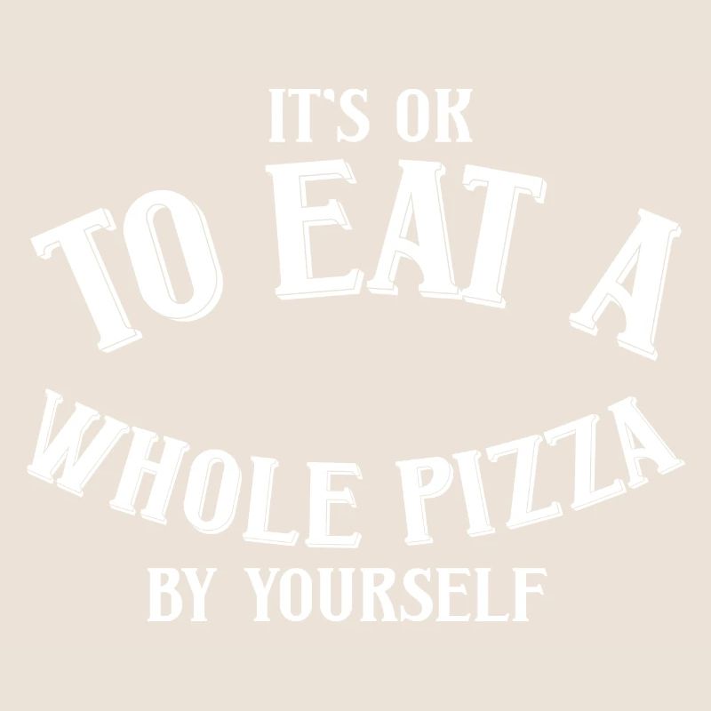 C’est correct de manger une pizza entière par vous-même