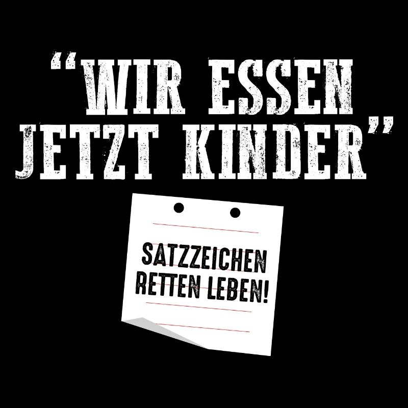 Wir Essen Jetzt Kinder Satzzeichen Retten Leben