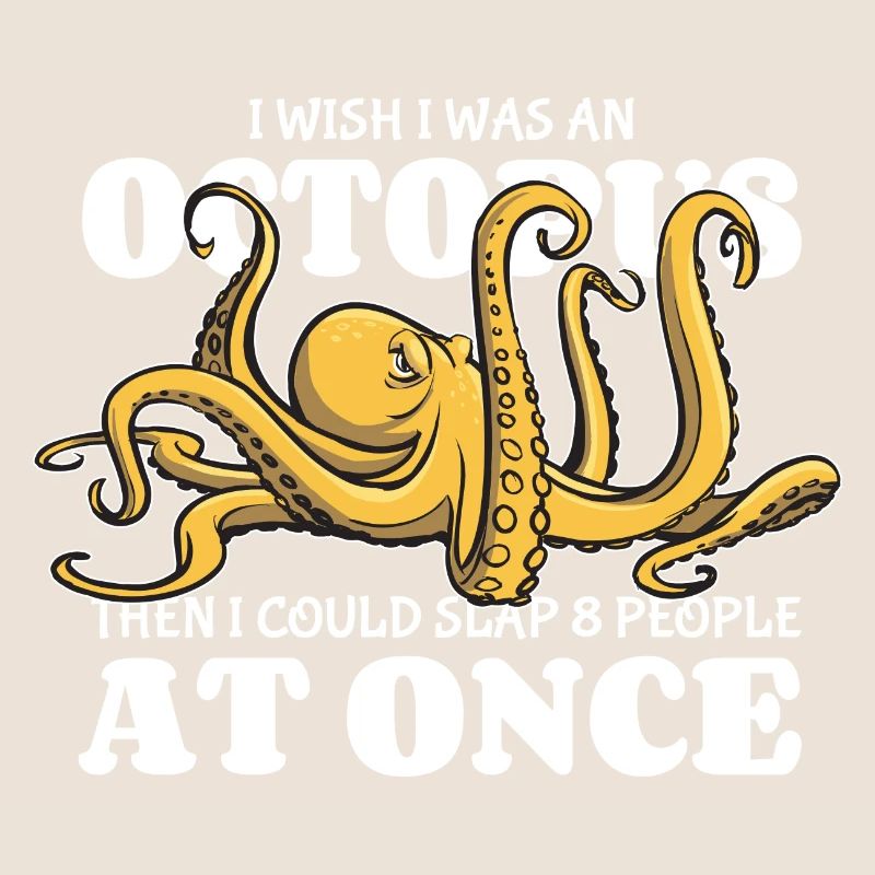 Octopus - 8 people hitting at the same time - saying