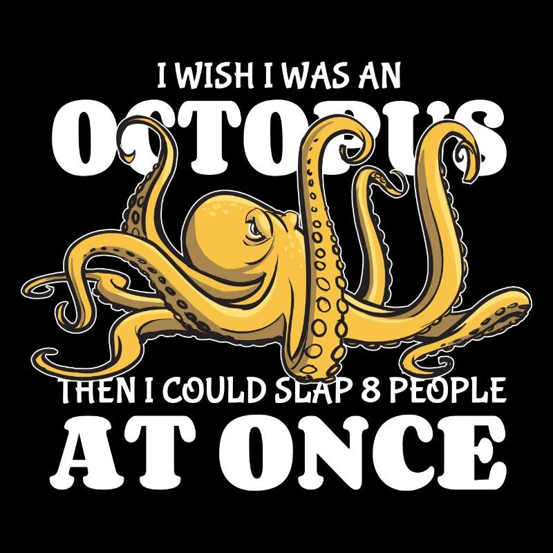 Octopus - 8 people hitting at the same time - saying