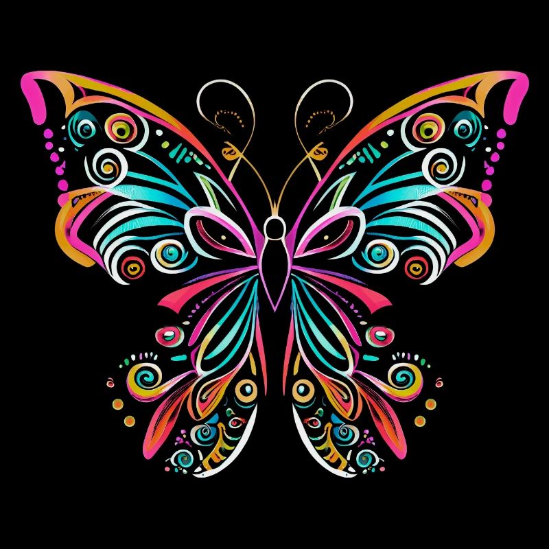 BUNTER SCHMETTERLING