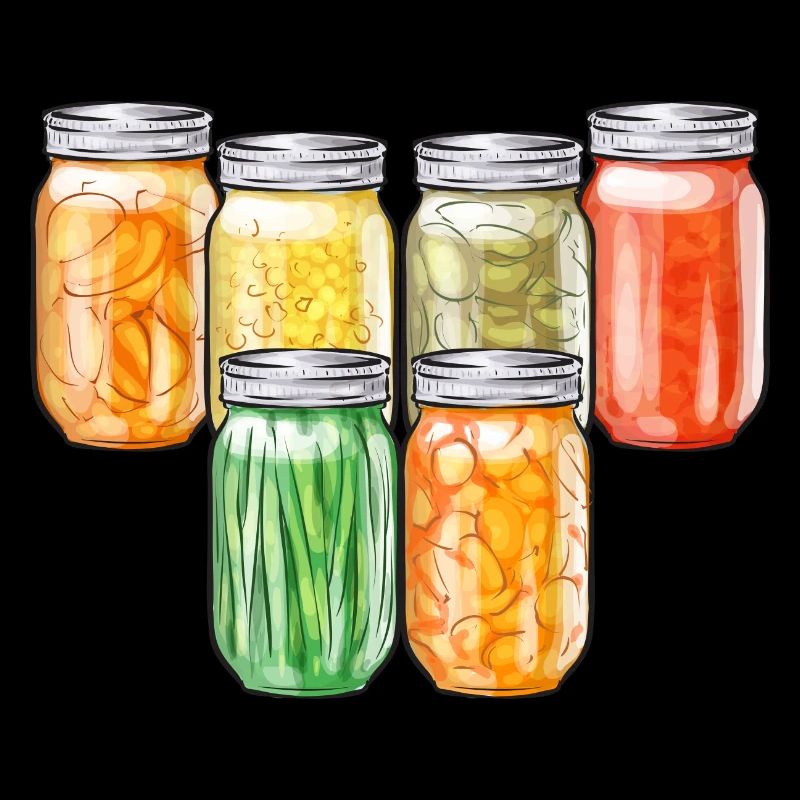 Einmachen Einkochen Lebensmitteln Konservieren