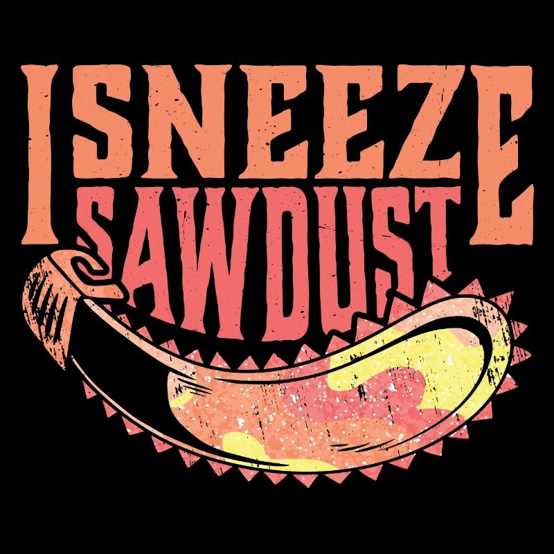 J’éternue de la sciure de bois