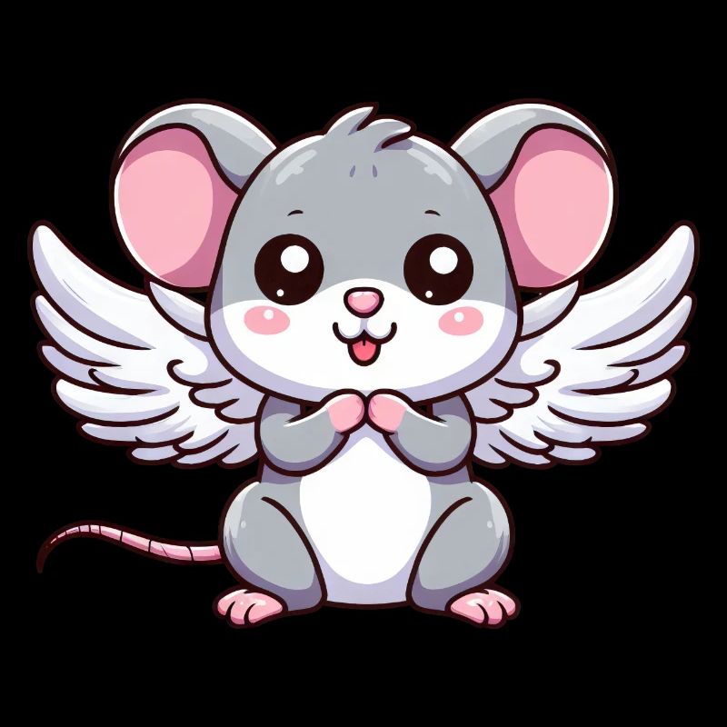 Ailes d’ange de souris