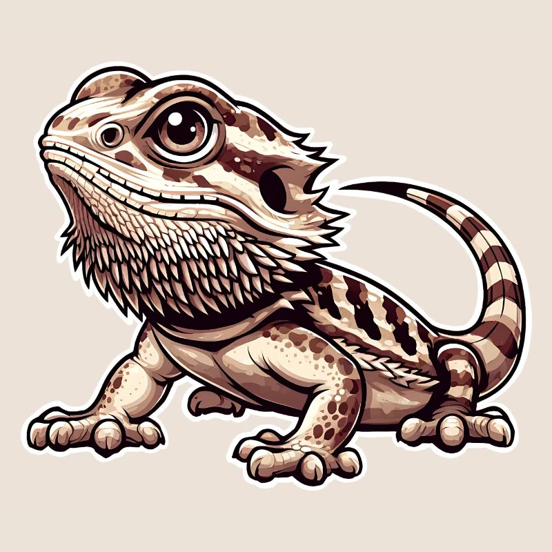 Bartagame Bartagamen Dragon barbu