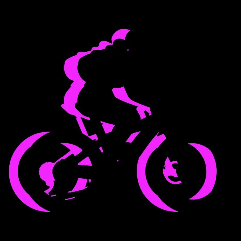VTT vélo vélo femme icône