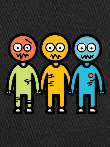 Zombies Halloween Comic Team