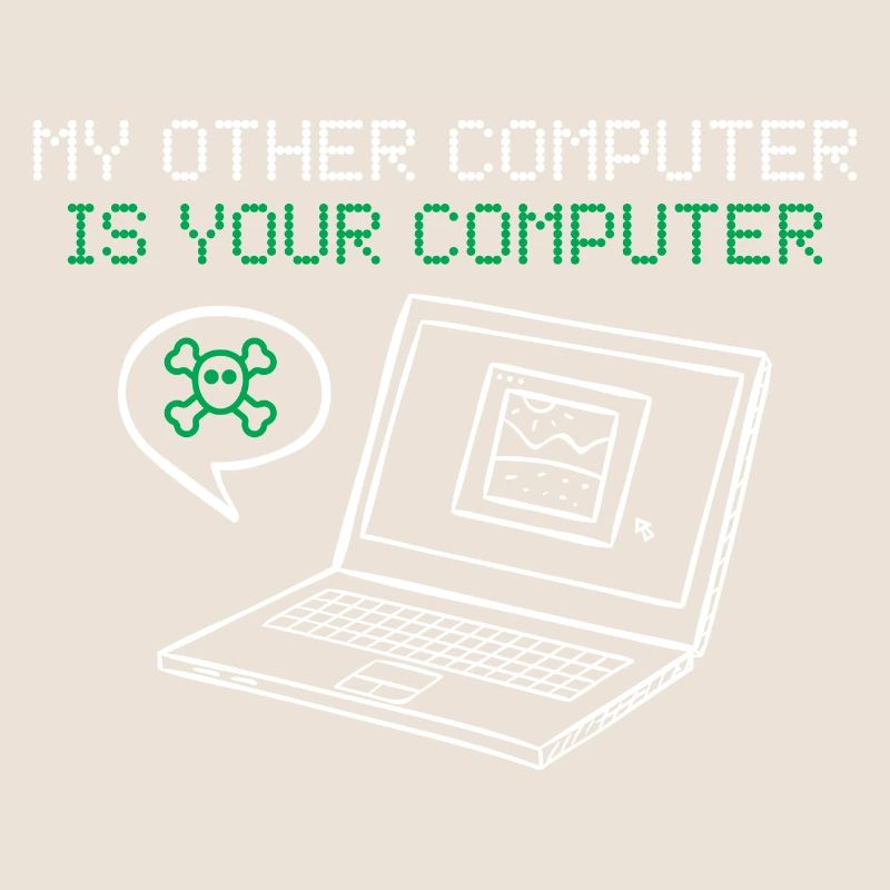 Hacker Mein Anderer Computer Ist Deiner