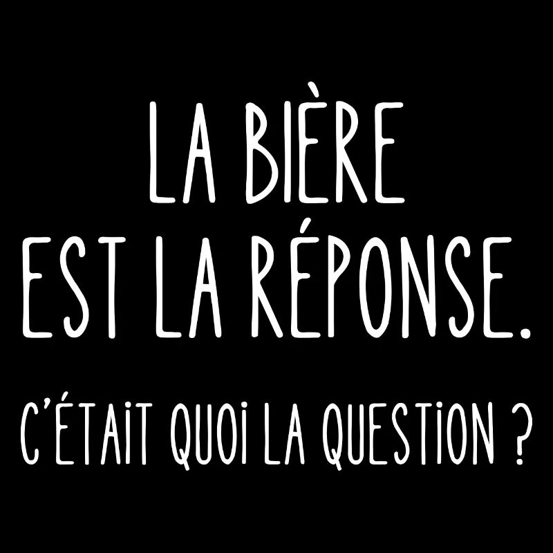 la bière est la réponse