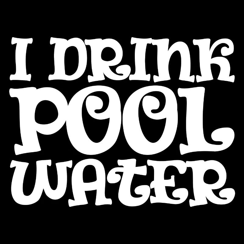 Je bois l’eau de la piscine