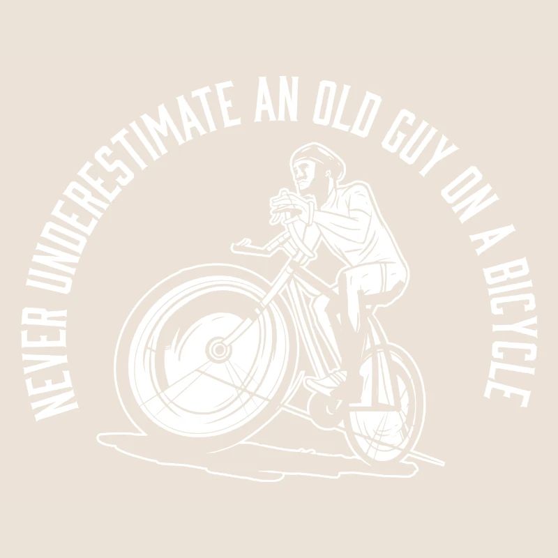 Never Underestimate An Old Guy on a Bicycle