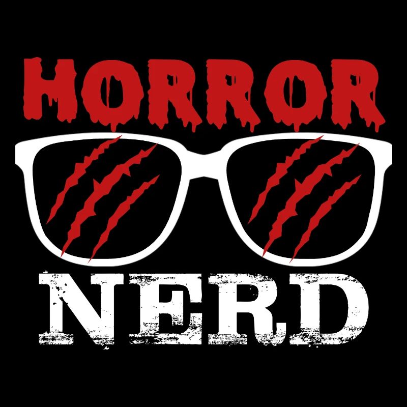 Conception de nerd d’horreur pour un fan de films d’horreur