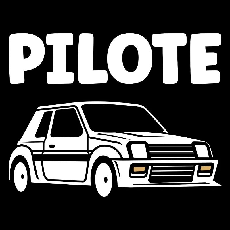 Humour pilote de rallye
