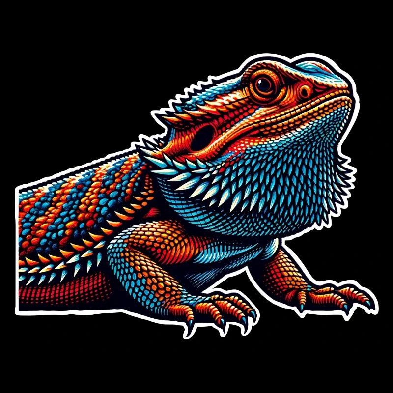 Bartagame Bartagamen Dragon barbu