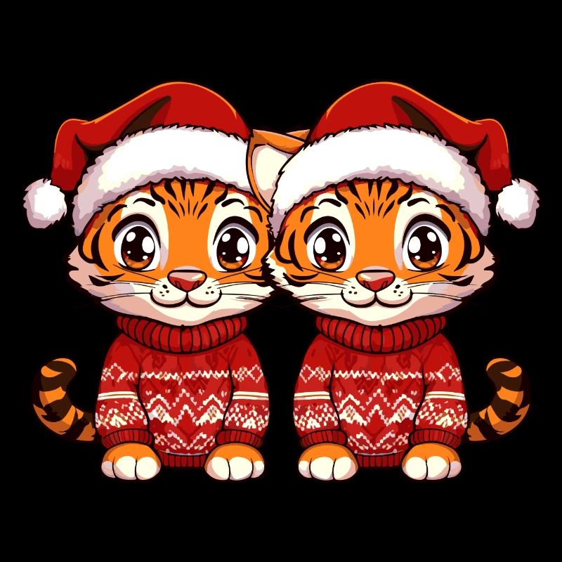 L’équipe de Noël des Tigres