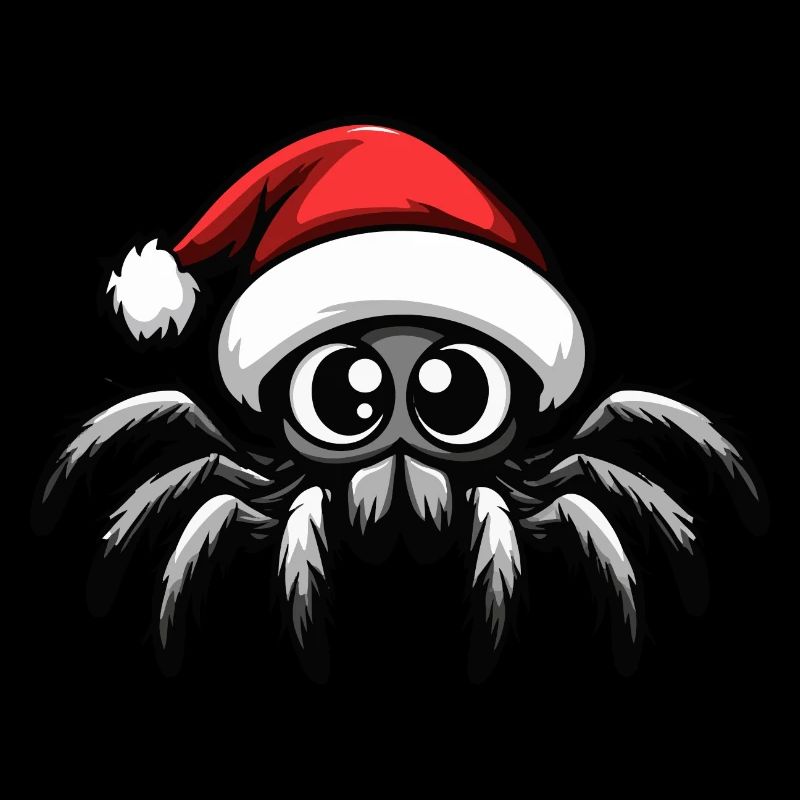 Tarentule Noël mignon