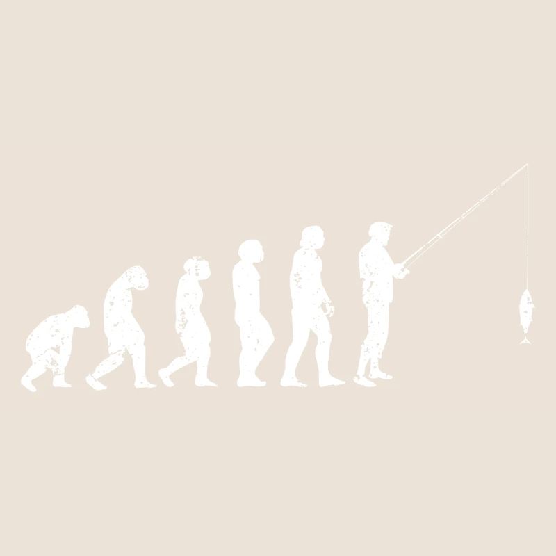 Évolution pêche pêcheur pêcheur pêche humanité