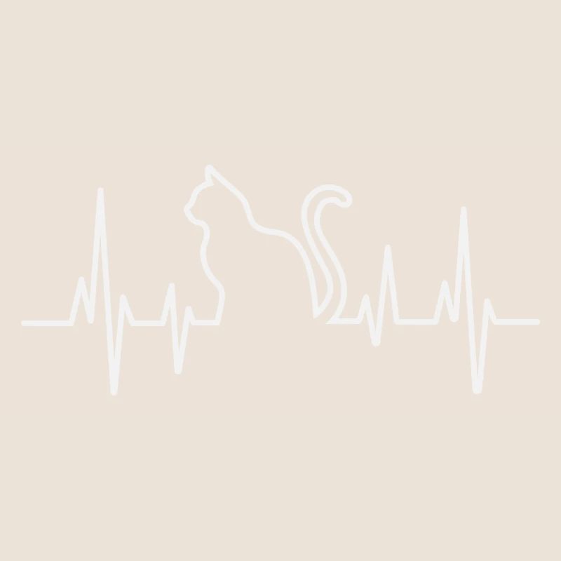 Katzenherz Pullover Design