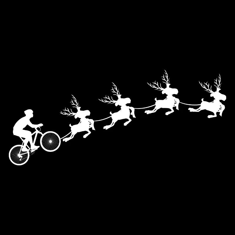 Cycliste de Noël