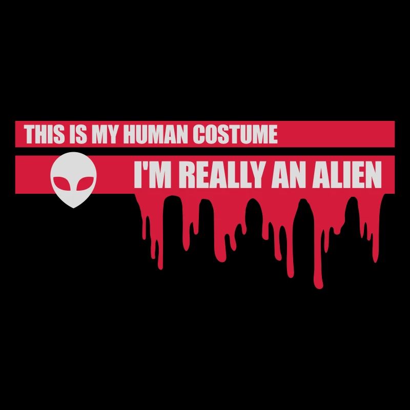 Citation extraterrestre de costume humain