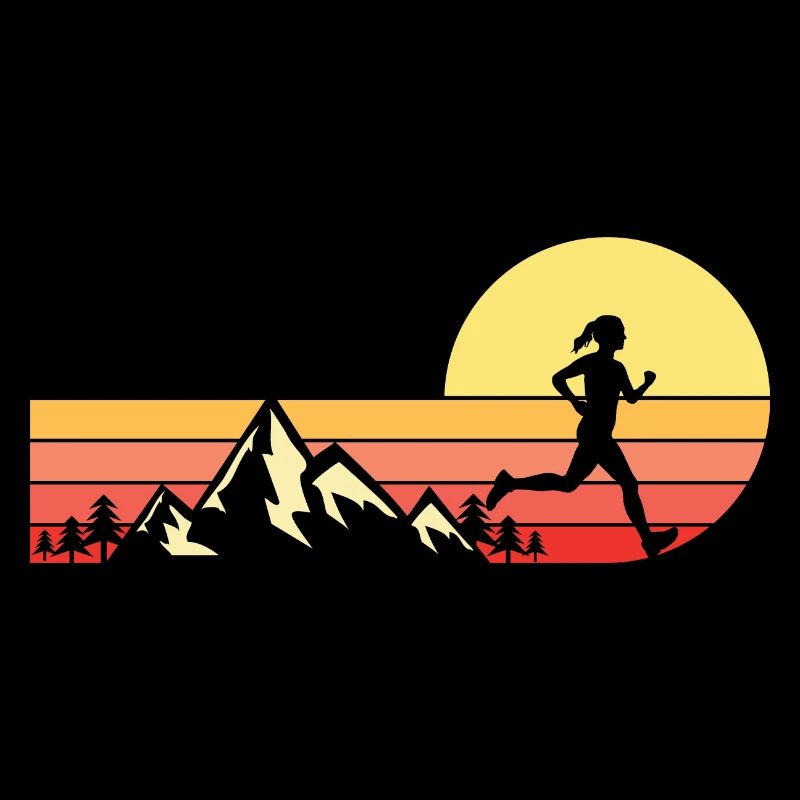 Trail Run Ultra Running Mountain Trekking Running