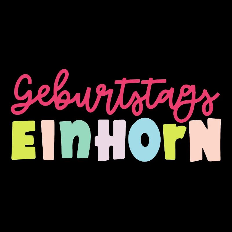 Geburtstags EINHORN