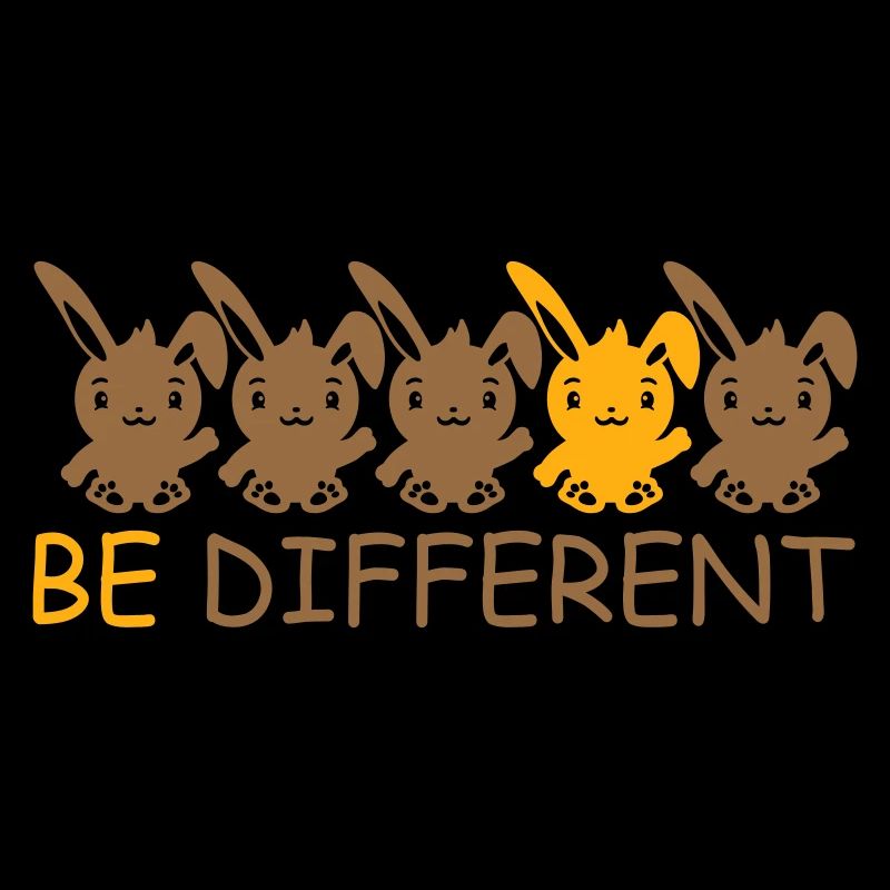 5 Bunny Friends Différence Soyez différent