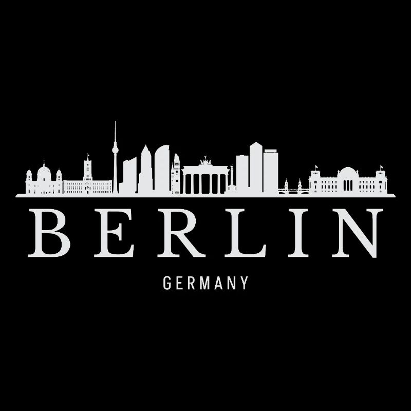 Berlin Skyline, Berlin Allemagne