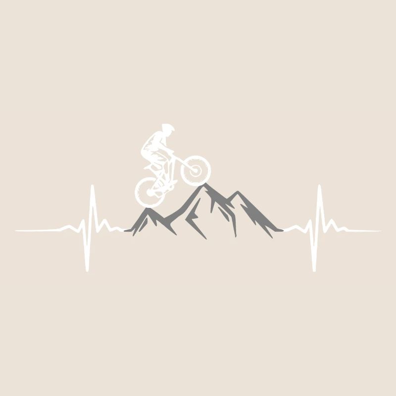VTT + montagne = rythme cardiaque