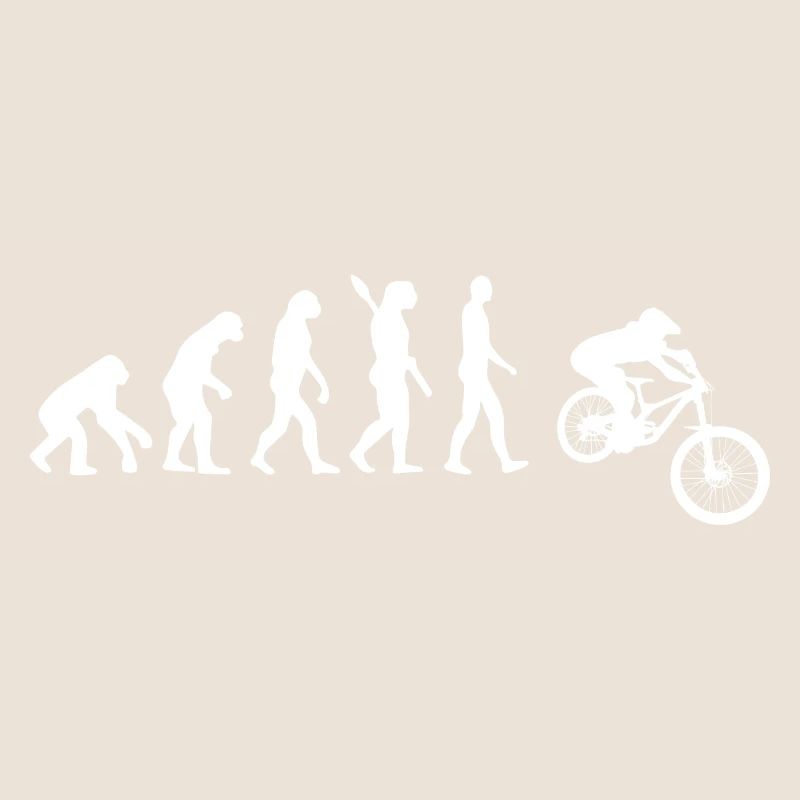 Downhill Biking - Evolution of Man, Darwin