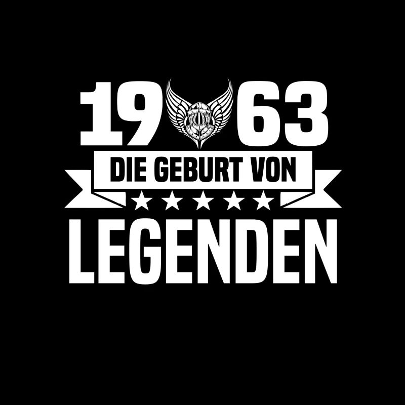 1963 - Geburt - Legenden