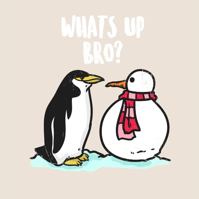 Penguin North Pole South Pole Gift