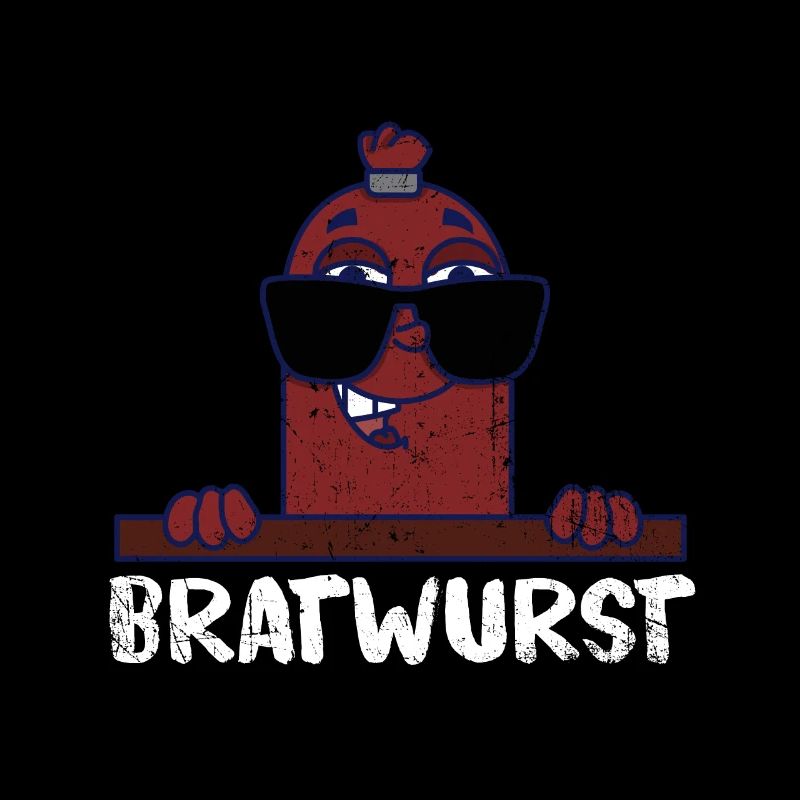 Bratwurst Deutschland Essen Wurst Geschenk