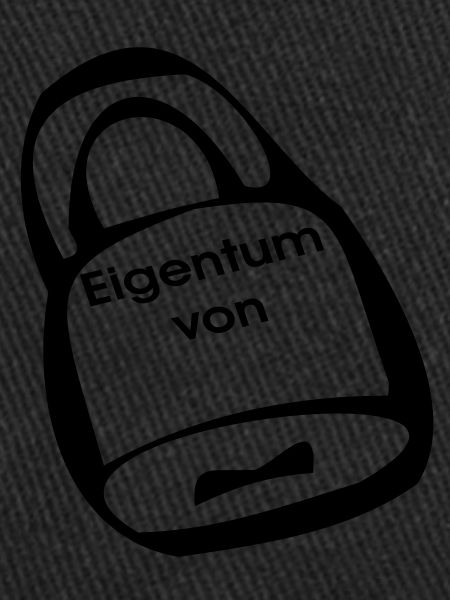 Vorhängeschloss Eigentum