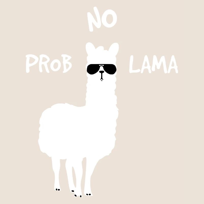 No Problama white